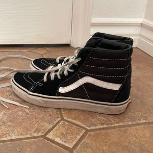 Vans Sk8-hi used womens 9